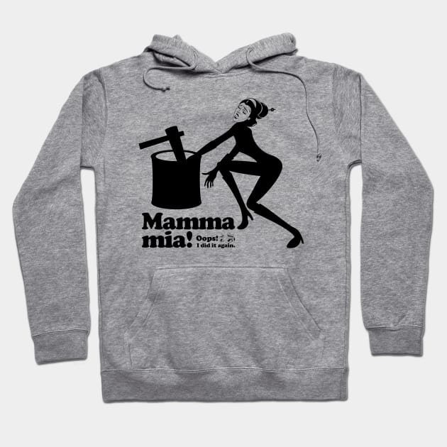 Mamma mia “mochi pounding” Hoodie by t-shirts-cafe